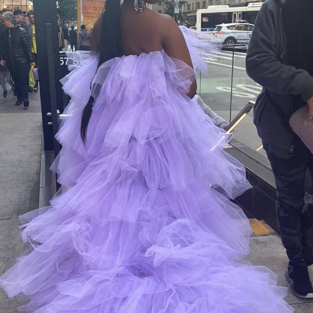 Oyemwen Exaggerated Veronica dress